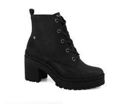 Boot ramarim com salto bloco preto