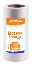 Bopp Bobina Fosco Para Laminação A4 21,5cmx250m Cassmar 01un Bopp Bobina Fosco Para Laminação A4 21,5cmx250m Cassmar 01un