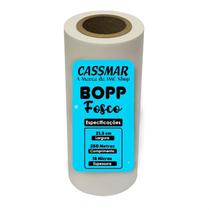 Bopp Bobina Fosco Para Laminação A4 21,5cmx250m Cassmar 01un