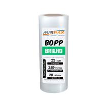 BOPP Brilho para Laminação A4 Ofício 23cmx250m Marpax 01un BOPP Brilho para Laminação A4 Ofício 23cmx250m Marpax 01un