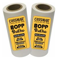 Bopp Brilho para Laminação Bobina A3 34cmx250m Cassmar 02 un