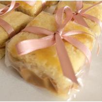 BOPP Celofane transparente para bem casado, balas 15 x 15-40 UNIDADES-