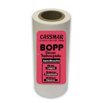 Bopp Couro Texturizado Para Laminação 32cmx10m Cassmar 01un Bopp Couro Texturizado Para Laminação 32cmx10m Cassmar 01un