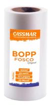 Bopp Fosco Bobina Para Laminação A4 Oficio 23cmx250m Cassmar 01un