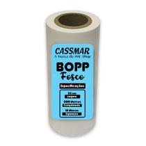 Bopp Fosco Para Laminação A4 Ofício 23cmx200m Cassmar 01un