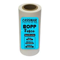 Bopp Fosco Para Laminação Bobina A3 32cmx250m Cassmar 01un