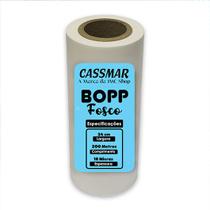 Bopp Fosco Para Laminação Bobina A3 34cmx200m Cassmar 01un Bopp Fosco Para Laminação Bobina A3 34cmx200m Cassmar 01un