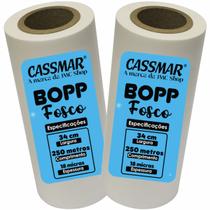 Bopp Fosco para Laminação Bobina A3 34cmx250m Cassmar 02 un