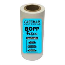 Bopp Fosco Para Laminação Bobina A4 21,5cmX100m Cassmar 01un