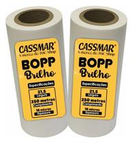 Bopp Fosco para laminação Bobina A4 21,5x250 Cassmar 02 Un