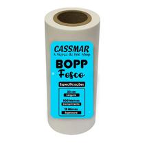 Bopp Fosco Para Laminação Bobina A4 23cmx100m Cassmar 01un