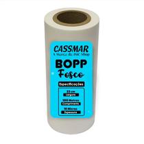 Bopp Fosco Para Laminação Bobina A4 23cmX100m Cassmar 01un