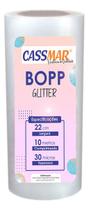 Bopp Glitter Texturado Para Laminação 22cmx10m Cassmar 1un Bopp Glitter Texturado Para Laminação 22cmx10m Cassmar 1un