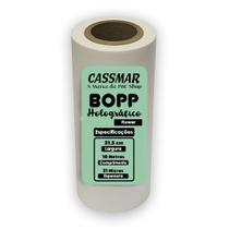 Bopp Holográfico Flower Para Laminação 21,5cmx10m Cassmar 1un Bopp Holográfico Flower Para Laminação 21,5cmx10m Cassmar 1un