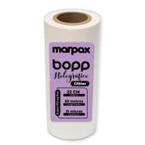 BOPP Holográfico Glitter para Laminação 22cmx50m Marpax 01un BOPP Holográfico Glitter para Laminação 22cmx50m Marpax 01un