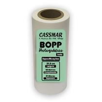 Bopp Holográfico Solid Para Laminação 21,5cmx10m Cassmar 1un Bopp Holográfico Solid Para Laminação 21,5cmx10m Cassmar 1un