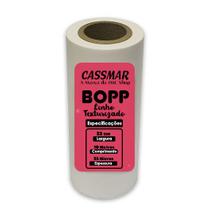 Bopp Linho Texturizado Para Laminação 32cmX10m Cassmar 01un Bopp Linho Texturizado Para Laminação 32cmX10m Cassmar 01un