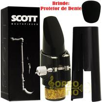 Boquilha Clarinete Nº 5 Scott by Barkley Completa Boquilha Clarinete Nº 5 Scott by Barkley Completa