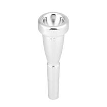 Boquilha para trompete LZKW Professional, tamanho 3C, cobre, prata Boquilha para trompete LZKW Professional, tamanho 3C, cobre, prata