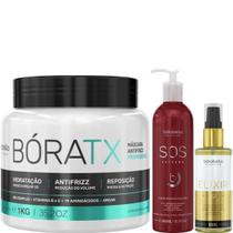 Borabella Bóratx 1kg + SOS Extreme 240ml + Óleo Elixir 60ml Borabella Bóratx 1kg + SOS Extreme 240ml + Óleo Elixir 60ml