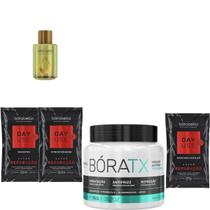 Borabella Bóratx Realinhamento 1kg + Óleo Argan 7ml + Sachês