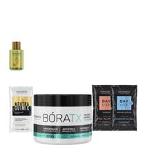 Borabella Bóratx Realinhamento 300g + Argan 7ml + Sachês