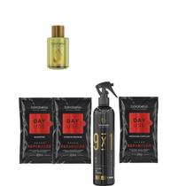 Borabella Brush Fluido p/ Escova 300ml + Argan 7ml + Sachês