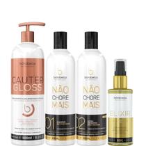 Borabella Cauter 500ml + Kit Não Chore 2x350ml + Elixir