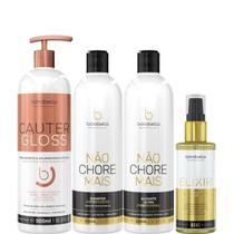 Borabella Cauter 500ml + Kit Não Chore 2x350ml + Elixir
