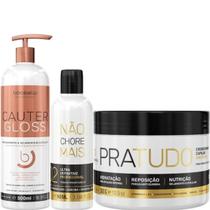 Borabella Cauter 500ml + Não Chore 90ml + Pratudo 300g