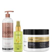 Borabella Cauter Gloss 500ml + Argan 60ml + Pratudo 300g Borabella Cauter Gloss 500ml + Argan 60ml + Pratudo 300g