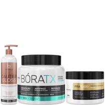 Borabella Cauter Gloss 500ml + Bóratx 1kg + Pratudo 300g Borabella Cauter Gloss 500ml + Bóratx 1kg + Pratudo 300g