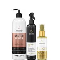 Borabella Cauter Gloss 500ml + Fluido 300ml + Elixir 60ml Borabella Cauter Gloss 500ml + Fluido 300ml + Elixir 60ml