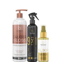 Borabella Cauter Gloss 500ml + Fluido 300ml + Elixir 60ml Borabella Cauter Gloss 500ml + Fluido 300ml + Elixir 60ml