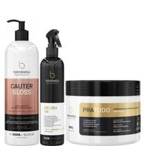 Borabella Cauter Gloss 500ml + Fluido 300ml + Pratudo 300g Borabella Cauter Gloss 500ml + Fluido 300ml + Pratudo 300g
