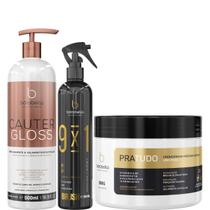 Borabella Cauter Gloss 500ml + Fluido 300ml + Pratudo 300g Borabella Cauter Gloss 500ml + Fluido 300ml + Pratudo 300g