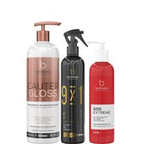 Borabella Cauter Gloss 500ml + Fluido Brush 300ml + SOS Borabella Cauter Gloss 500ml + Fluido Brush 300ml + SOS