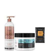 Borabella Cauter Gloss 500ml + Máscara Bóratx 300g Borabella Cauter Gloss 500ml + Máscara Bóratx 300g