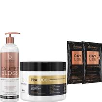 Borabella Cauter Gloss 500ml + Máscara Pratudo 300g Borabella Cauter Gloss 500ml + Máscara Pratudo 300g