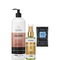 Borabella Cauter Gloss 500ml + Óleo de Argan 60ml Borabella Cauter Gloss 500ml + Óleo de Argan 60ml