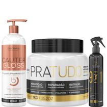 Borabella Cauter Gloss 500ml + Pratudo 1kg + Fluido 300ml