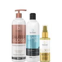 Borabella Cauter Gloss 500ml + Selagem 350ml + Elixir 60ml