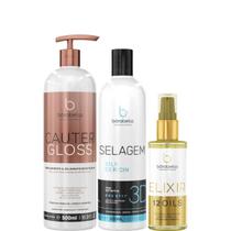 Borabella Cauter Gloss 500ml + Selagem 350ml + Elixir 60ml