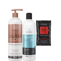 Borabella Cauter Gloss 500ml + Selagem 3D Semi Definitiva 350ml
