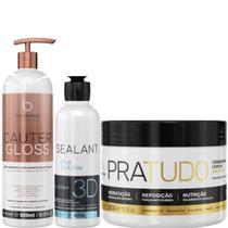 Borabella Cauter Gloss 500ml + Selagem 90ml + Pratudo 300g