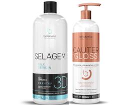 Borabella Cauter Gloss + Selagem Semi Definitiva profissional Kit