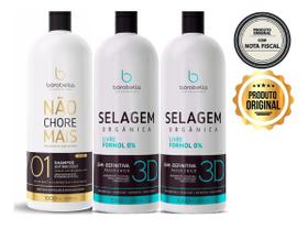 Borabella Combo Selagem 3d S/formol Alisamento Loira+shampoo