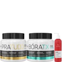 Borabella Cronograma Capilar Pratudo + Bóratx 2x1kg + SOS