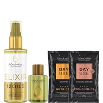 Borabella Elixir 12 Óleos Reparador 60ml + Óleo de Argan 7ml
