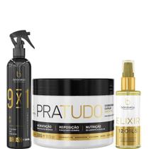 Borabella Fluido 300ml + Máscara Pratudo 300g + Elixir 60ml